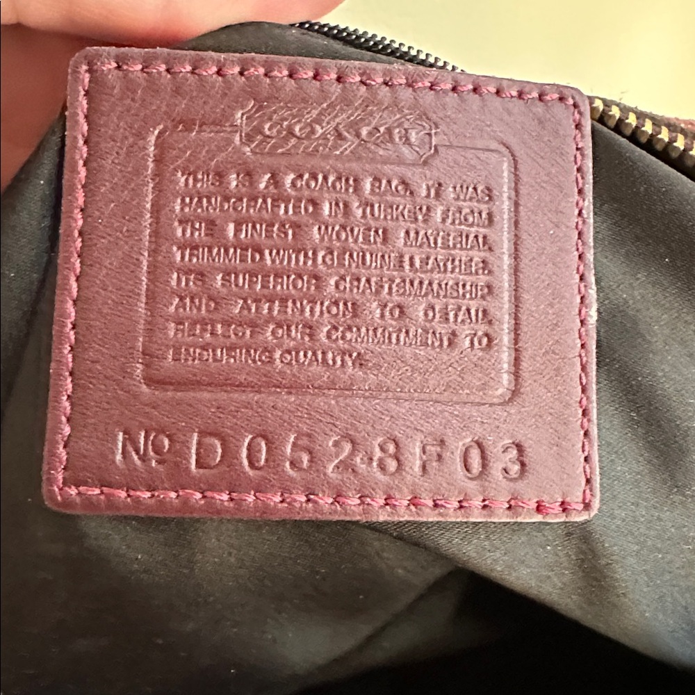 Coach Limited Edition Vintage Soho Tweed satchel and wristlet - Picture 11 of 17